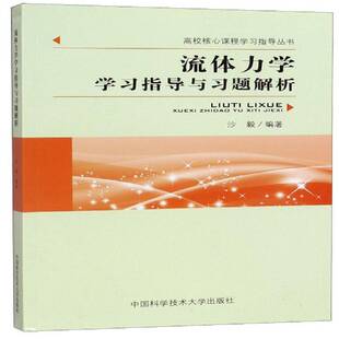 流体力学学习指导与习题解析沙毅 自然科学书籍