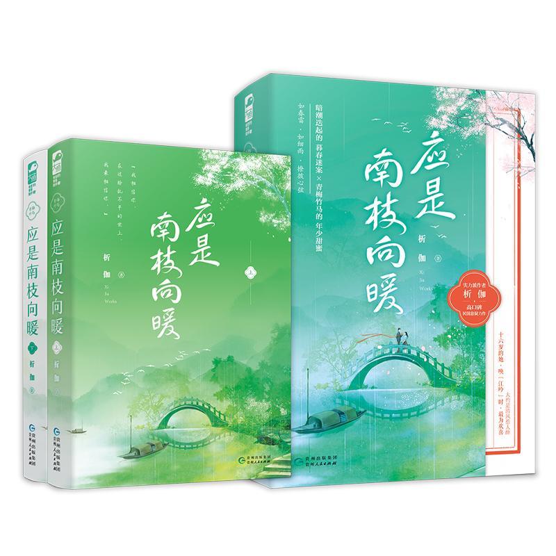 应是南枝向暖(上下)书析伽长篇小说中国当代普通大众小说书籍图片