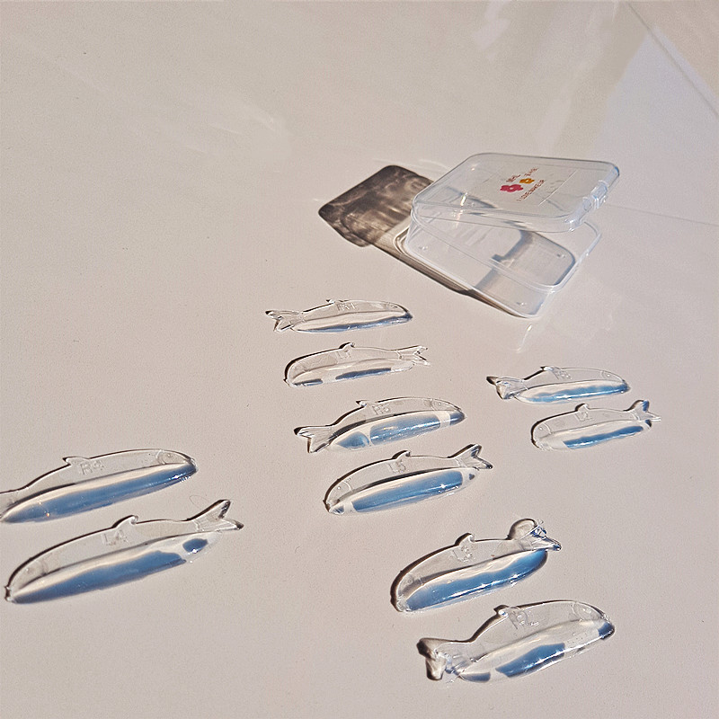 果冻Q弹服帖硅胶自粘免胶水烫睫毛垫片角蛋白翘睫术模具鱼形