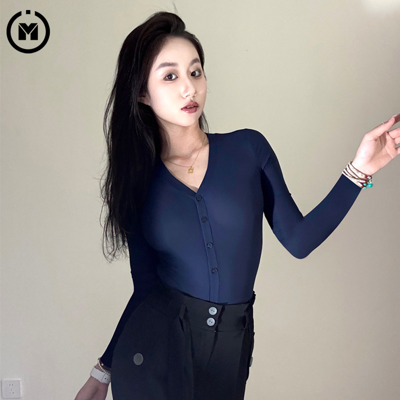 皇朝舞蹈摩登舞上衣女新款成人舞蹈服国标舞练功服交谊舞服B10053