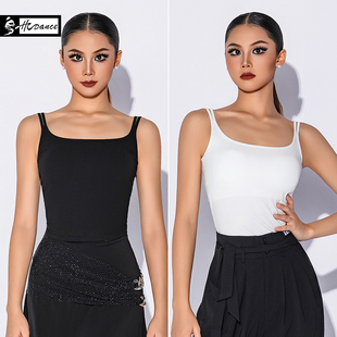 皇朝舞服新款成人女练习服专业拉丁舞服双吊带上衣A1469