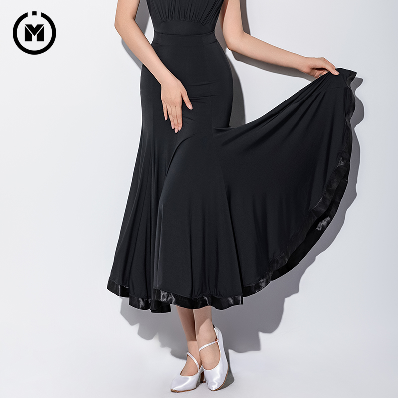 IAMYC摩登舞华尔兹大摆裙半身裙
