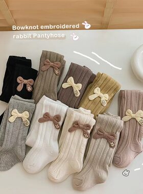 女童百搭可爱连裤袜打底裤连脚袜