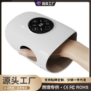 跨境手部按摩器便携手指关节手掌气囊电动气压穴位热敷手部按摩仪