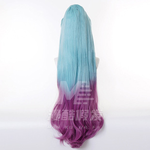 漫酷LOL萨勒芬妮cos假发Seraphine星籁歌姬KDA最终形态染色女款