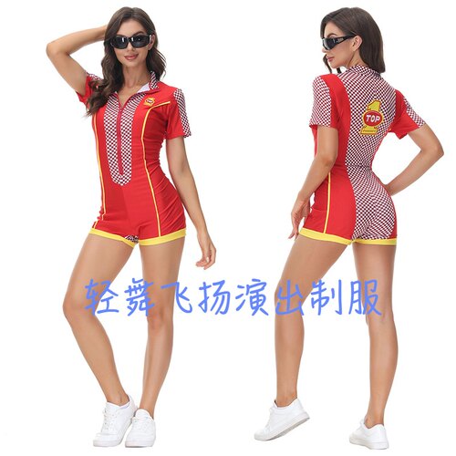 连体机车服夜店DS服车模走秀服