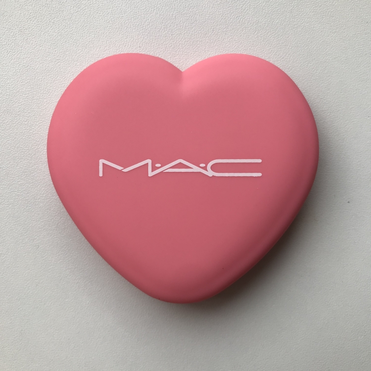 包邮粉色Mac爱心小镜子随身携带mini可爱