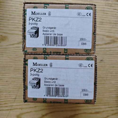 MOELLER穆勒PKZ2基本单元，德国原装带包装盒，功能正--议价商品