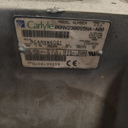 【Carlyle压缩机】型号06NW2300S5NA-A00--议价商品