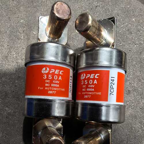 PEC 350A高压保险丝，DC450V，BC6000A，原--议价商品