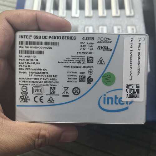 英特尔Intel SSD DC P4510 4TB 2.5寸--议价商品