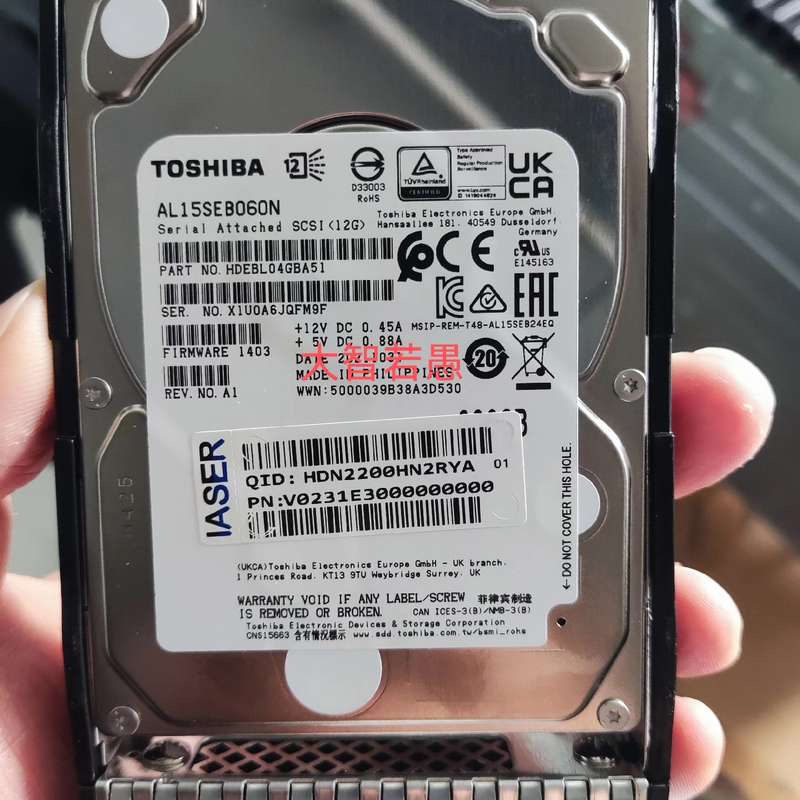 浪潮600G10K全新零通电硬盘，东芝 希捷盘体都有，V02--议价商品