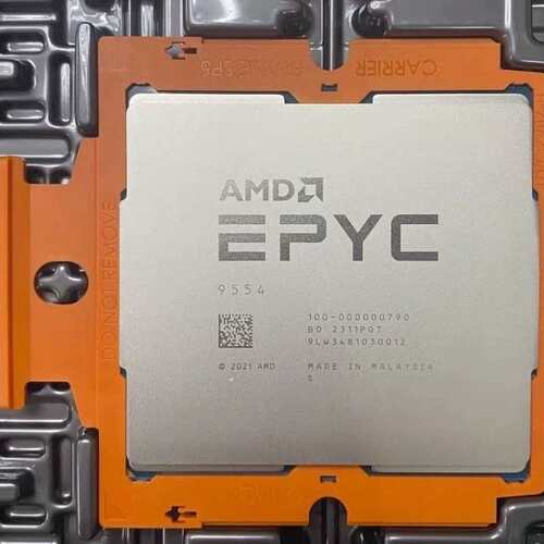 AMD EPYC 9554 正式版CPU--议价商品