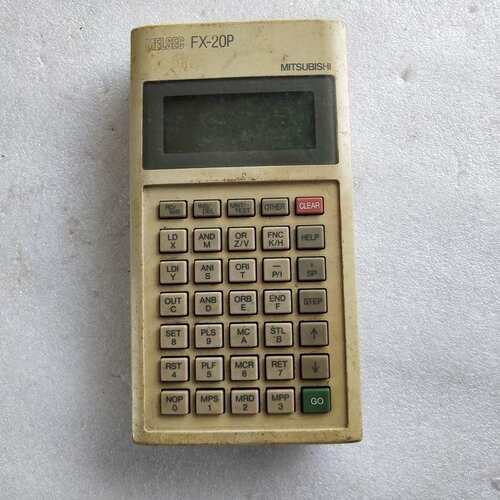 三菱MELSEC FX-20P手持编程器，拆机件，带外壳和主--议价商品