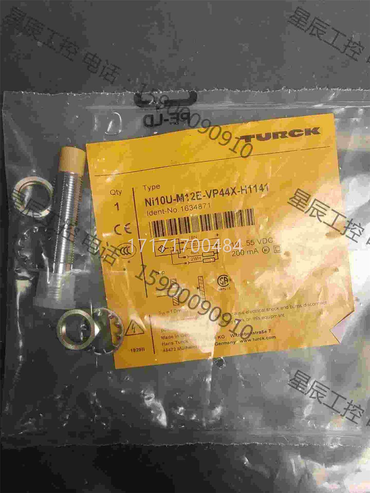 看全新原装u品 t尔ur正ck图克 ni10-m12e-vp4