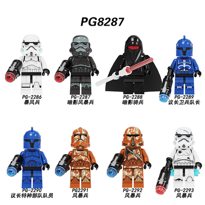 特种部队积木玩具克隆兵