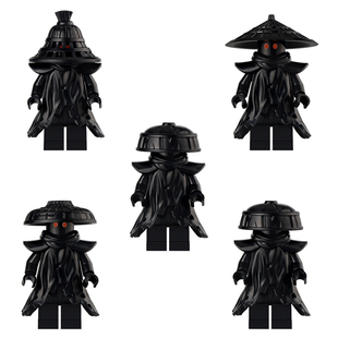 适用乐高幻影忍者元素大师积木人仔封禁五人组库尔德里克斯玩具