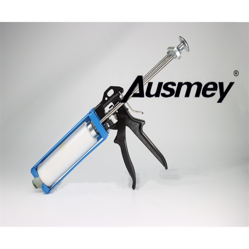 澳洲AUSMEY进口双组份手动胶枪200ml100+100ml比例大推力合金手柄