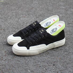 特价GLOBE低帮滑板鞋男女防滑耐磨翻毛皮黑色Ollie尖翻BMX板鞋DC