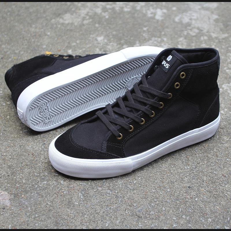 OPUS滑板鞋系带男女运动休闲高帮