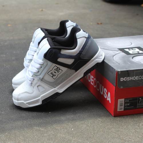 复古面包鞋透气耐磨DC滑板鞋男士