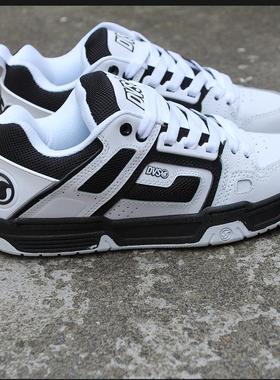 熊猫配色DVS面包鞋男夏季百搭潮鞋白色板鞋运动休闲男鞋COMANCHE