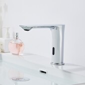 全自动加高加长水嘴感应水龙头酒店红外线智能式 单冷热龙头洗手器