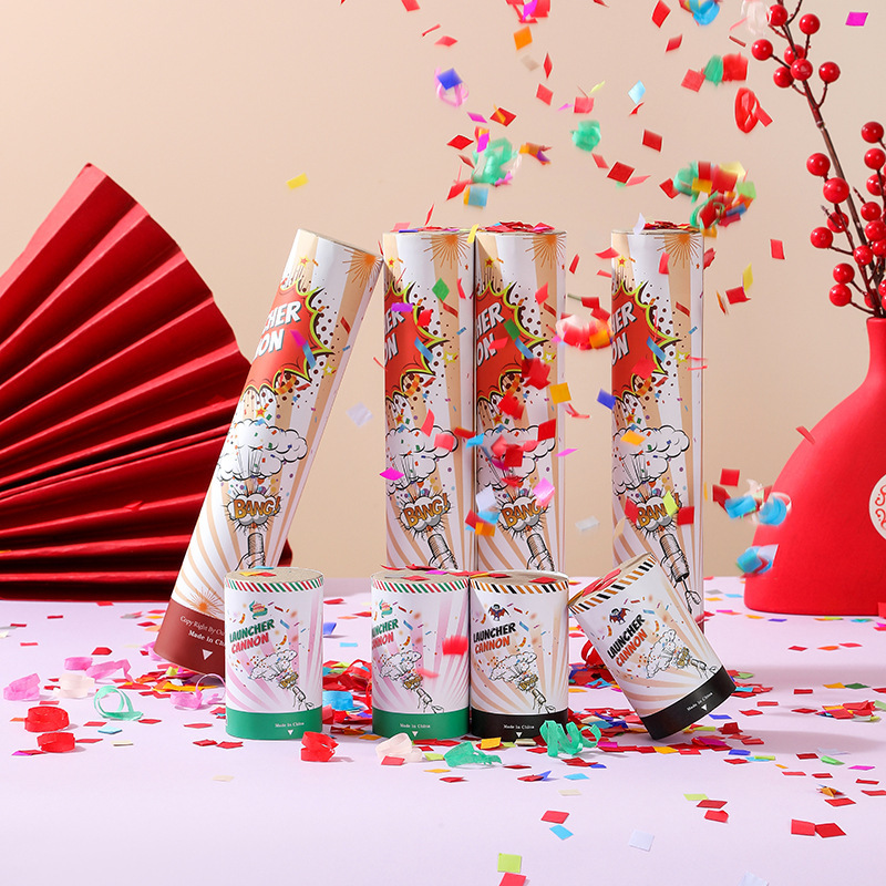 结婚礼炮生日礼炮婚礼彩带大礼花弹射式礼花筒婚庆花瓣礼花喷花筒