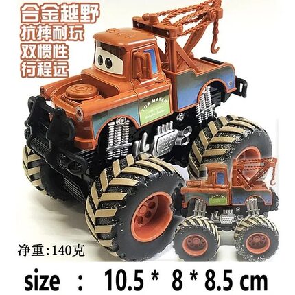 儿童玩具车新款越野大脚汽车赛车静态模型总动员合金玩具板牙麦昆