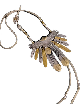 高桥吾郎风格男士项链复古925银毛衣链太角链定制链接