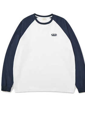 SOSER春秋冬打底日系滑板日潮美式休闲男女情侣款流行全棉长袖t恤