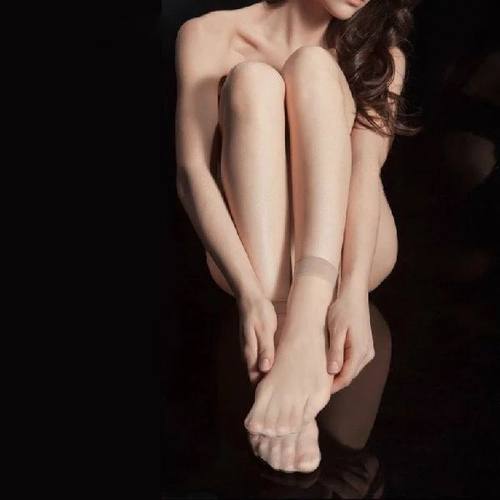 manzi曼姿超薄水晶丝女短丝袜