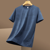 运动体恤男 速干透气圆领半袖 外贸尾货清仓捡漏冰丝短袖 t恤男夏季