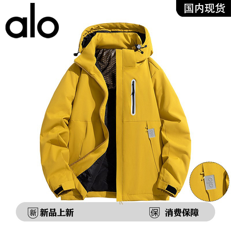 【官方奥特莱斯品牌折扣情侣冬季连帽可拆卸保暖棉服休闲棉衣外套