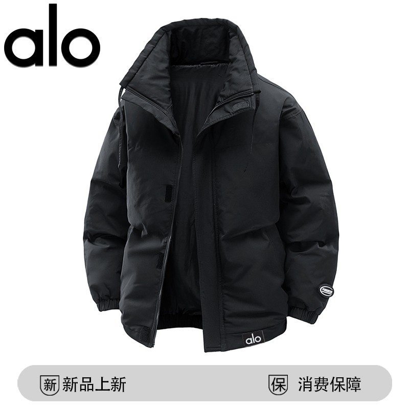 官方奥特莱斯】品牌折扣 加厚保暖立领棉衣男女潮牌休闲百搭棉服