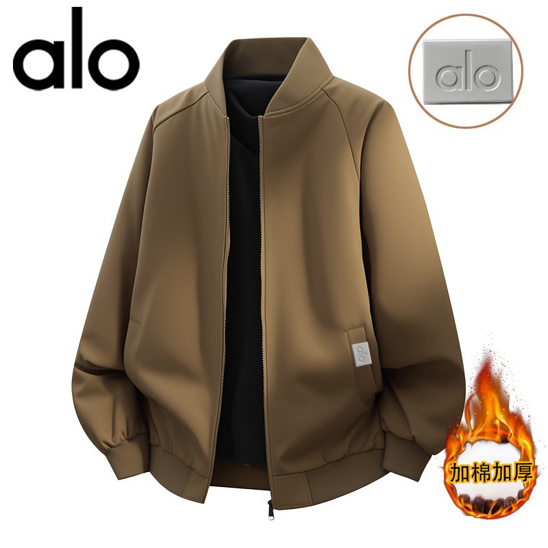 官方奥特莱斯】品牌折扣 冬季棒球领休闲棉衣加棉加厚保暖棉服男