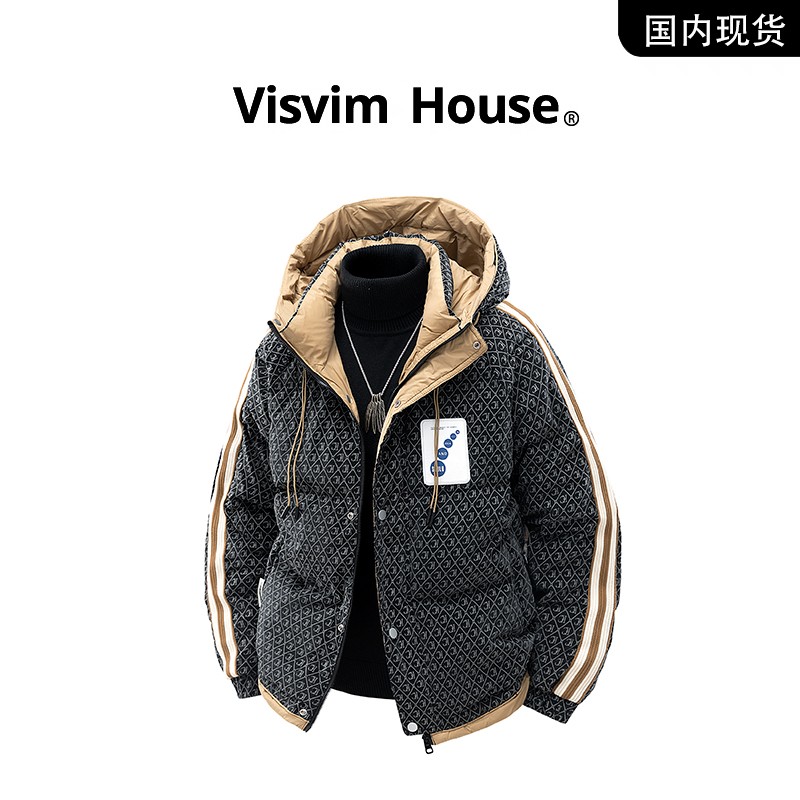 品牌现货撤柜清仓】VISVIM HOUSE冬季新款防寒保暖男士羽绒服