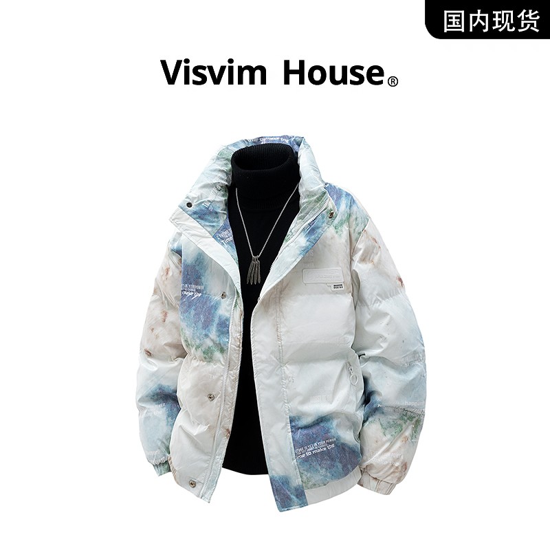 品牌现货撤柜清仓】VISVIM HOUSE冬季新款保暖加厚羽绒服外套男