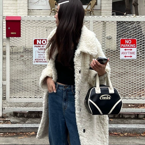 Ретро модная портативная небольшая сумка для отдыха, сумка через плечо, Южная Корея, в британском стиле