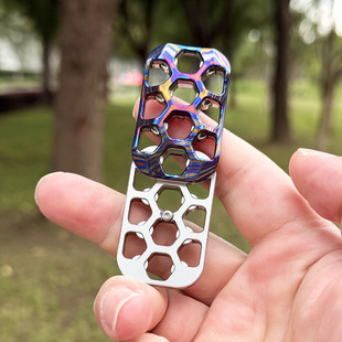 全镂空蟾蜍无限位推牌锆马款甩牌Fidget Slider磁力解压玩具新款