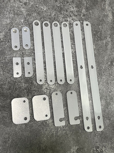 克米特改装航空铝合金片电镀银