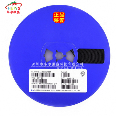 国产大芯片质量保证 AO3403 丝印A39T 贴片SOT-23 大体积3A P沟道