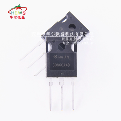原装正品 HGTG30N60A4D 30N60A4D 场效应管 直插TO-247 600V 30A