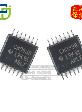 只做原装 CD4093BPWR CD4093 丝印CM093B 封装TSSOP14 触发器芯片