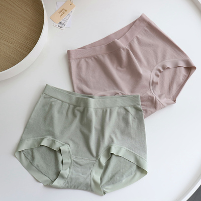 莫代尔无缝简约风包臀高弹力内裤