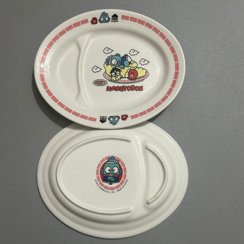 现货免代购丑鱼汉顿HANGYODON陶瓷盘子饺子盘微瑕有质感分餐盘