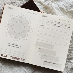 感恩日记能量本正念疗愈情绪觉察练习随身便携自我提升反思指南集