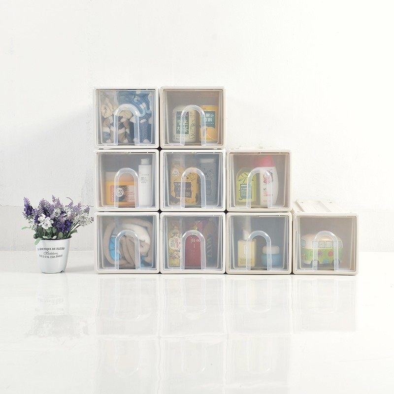 【大可叔叔】夹缝收纳柜自由组合抽屉收纳箱可叠加桌面抽屉箱18cm,收纳整理,收纳柜,淘宝优惠券,粉丝福利购,淘宝优惠卷