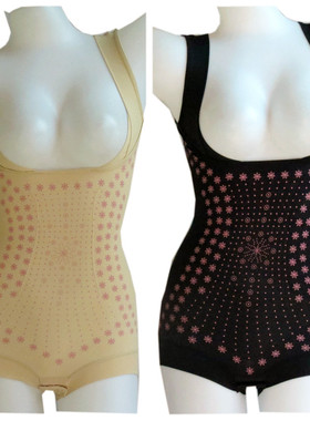 专柜正品BVTT聚胸收副乳背心Y束缚塑身收腹提臀三角连体衣Y1781