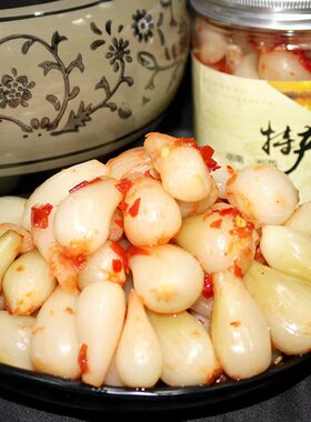 安徽新鲜腌制荞头咸菜葱头藠头